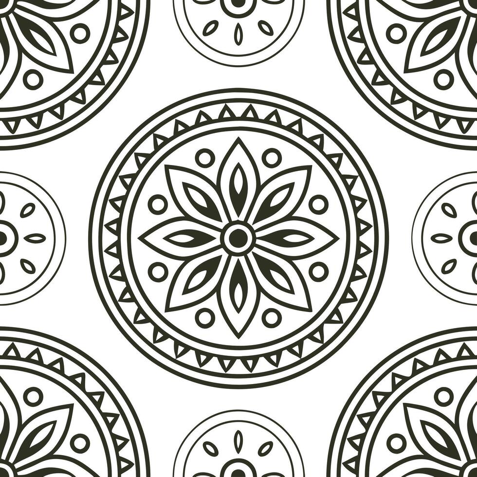 Folk art seamless pattern with spiritual symbols and natural elements for a grounded cultural aesthetic concept as Grounded folk art pattern with spiritual symbols and natural elem Seamless Set vector
