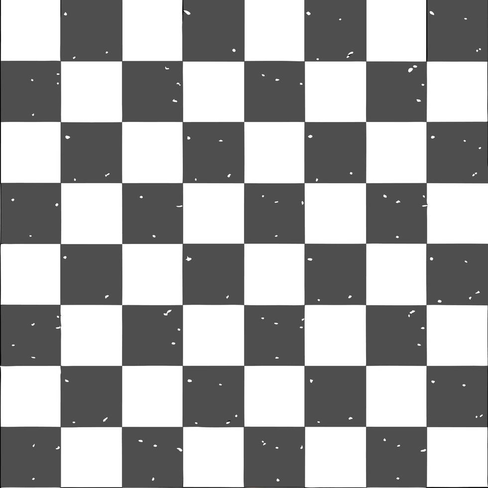 Create a seamless pattern featuring vintage checkerboard with distressed textures for an aged antique appearance. concept as Develop a repeating pattern that overlays classic check Seamless Set vector