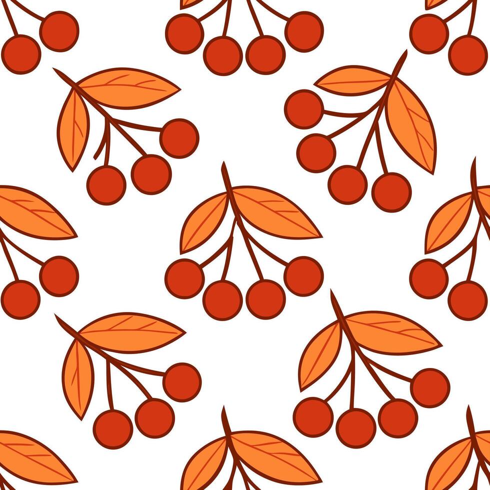 Cozy knitted mittens seamless tile pattern with autumn colors and warm textures concept as Autumn colors and warm textures in cozy knitted mittens create a seamless tile pattern pe Seamless Set vector