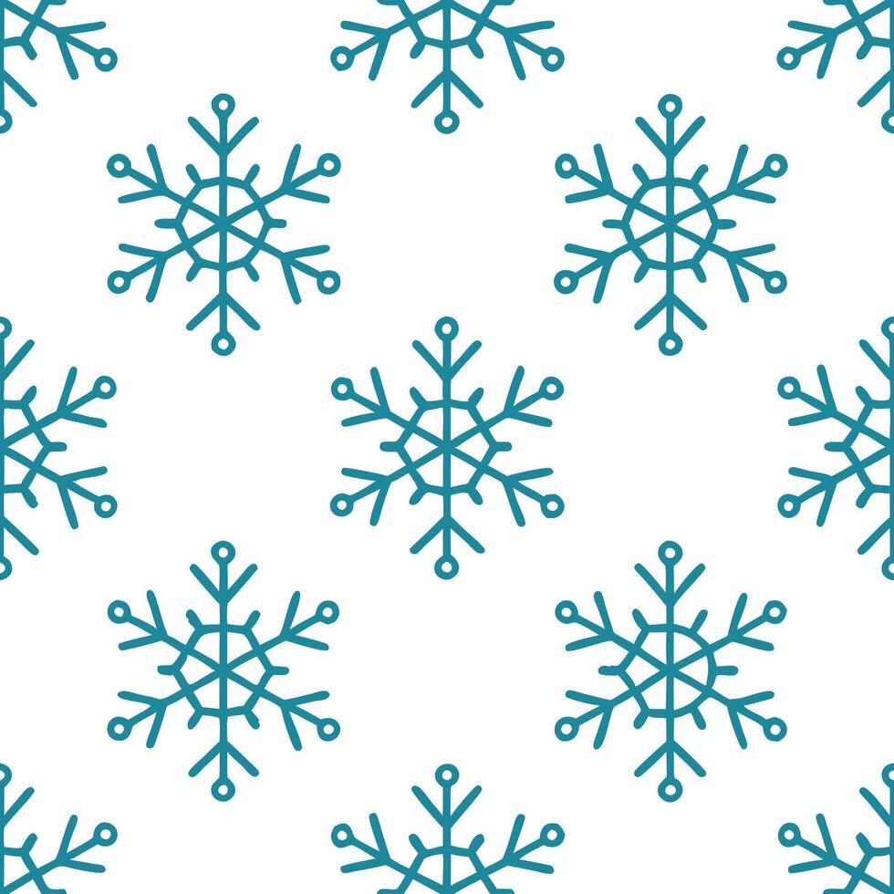 Elegant snowflake and reindeer seamless tile pattern with graceful winter motifs and cool tones concept as Graceful reindeer paired with elegant snowflakes create a seamless tile p Seamless Set vector