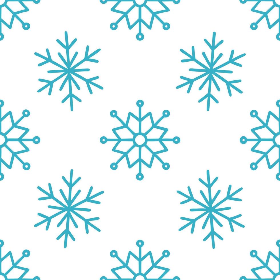 Delicate snowflake motifs seamless tile pattern with shimmering ice crystals and white accents concept as Delicate snowflake motifs adorned with shimmering ice crystals and white a Seamless Set vector