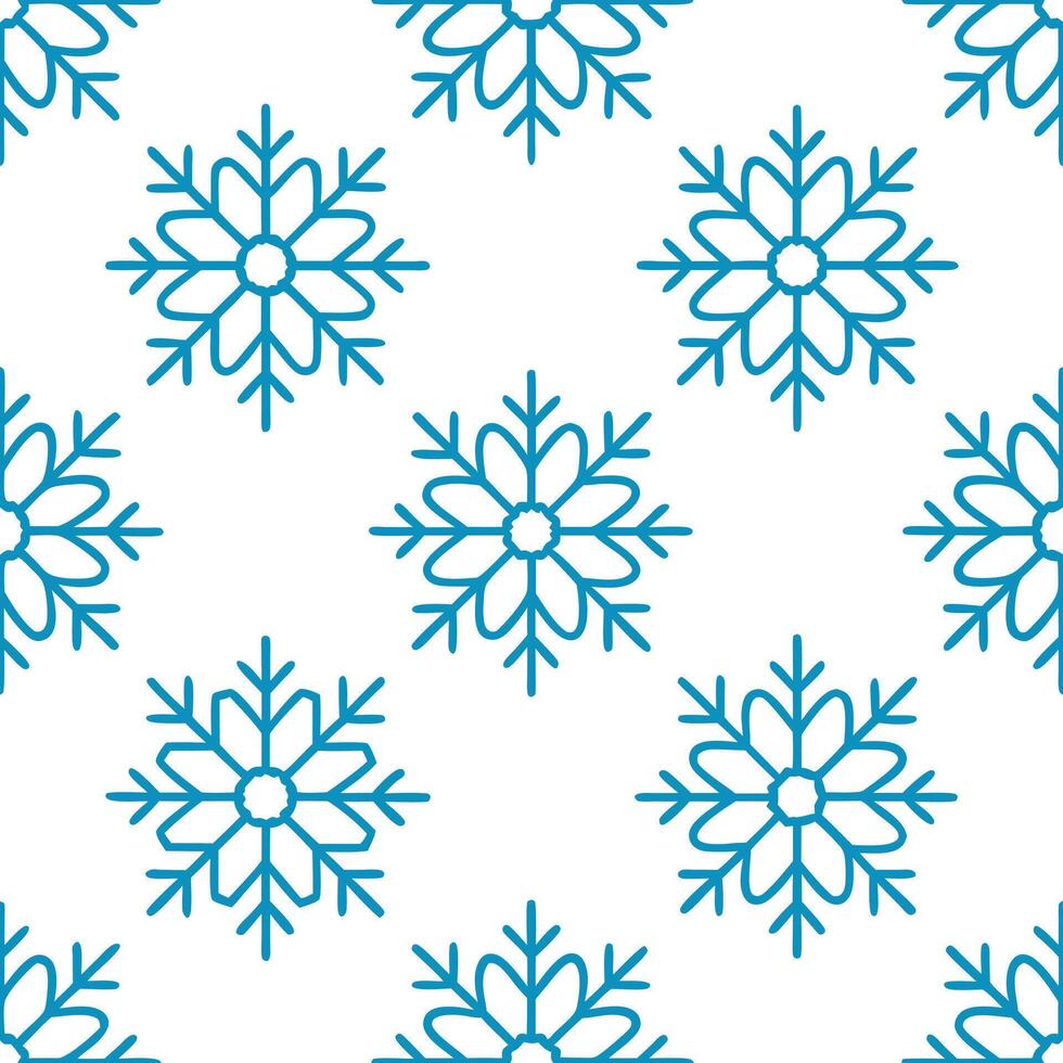Intricate snowflake patterns seamless tile design with sparkling frost and icy blue accents concept as Intricate snowflakes with sparkling frost and icy blue accents create a seaml Seamless Set vector