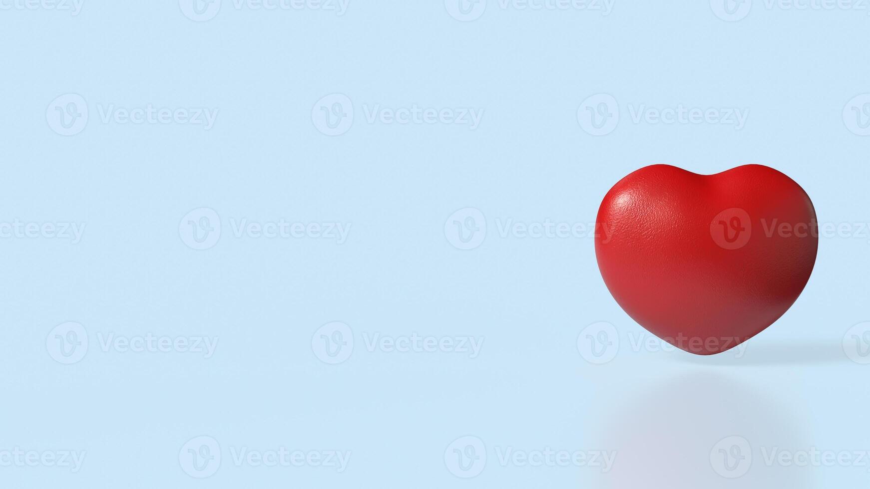 The Hearth for Health or love concept 3d Rendering. photo