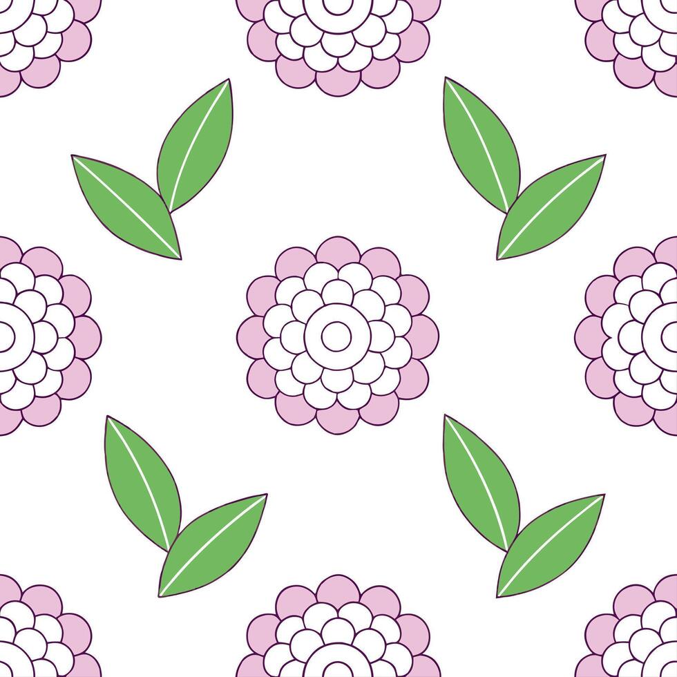 Elegant spring pastel seamless tile pattern with peonies and hydrangeas for chic garden spaces concept as Chic peonies and hydrangeas arranged in soft pastel tones to enhance elega Seamless Set vector