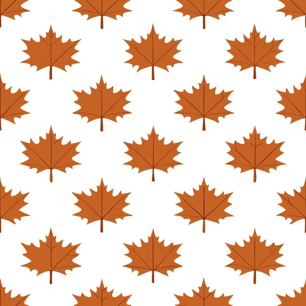 Autumn trees seamless tile pattern with maple and pine trees for classic fall home decor concept as Maple and pine trees arranged seamlessly to create classic and timeless fall hom Seamless Set vector