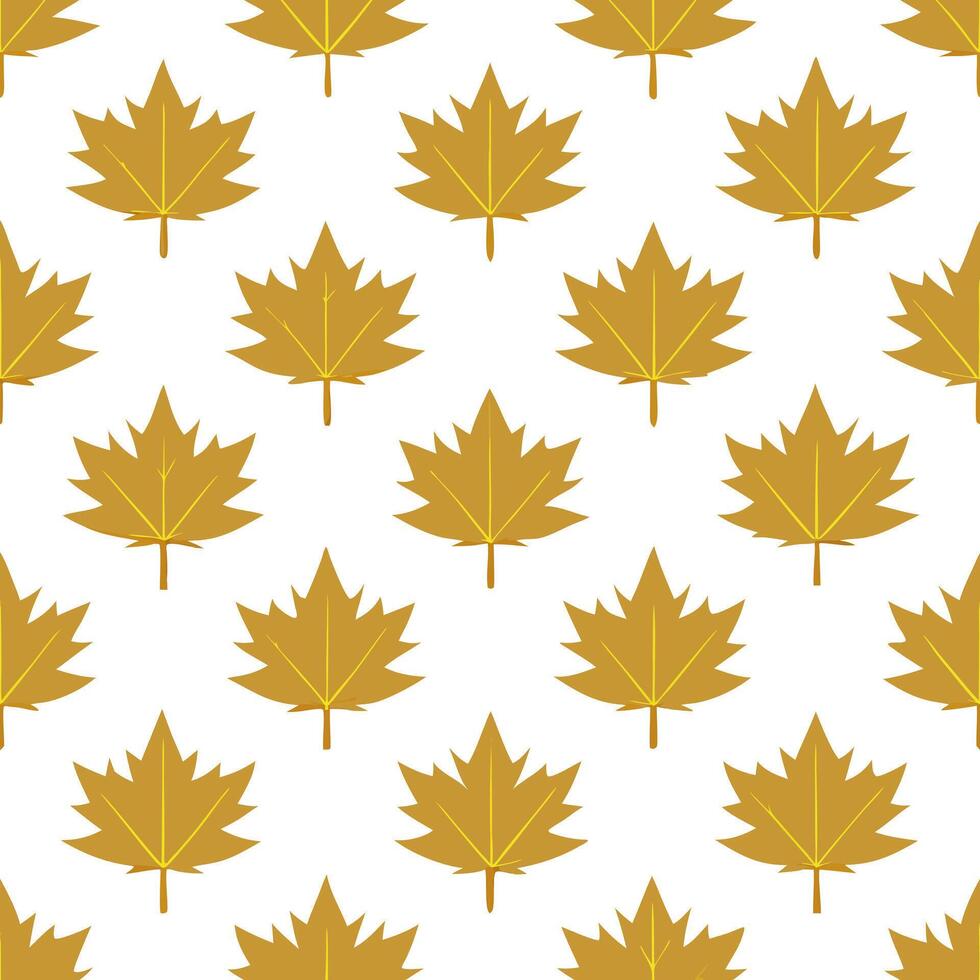 Autumn warmth seamless tile pattern with golden elms and amber maples for warm fall aesthetics concept as Golden elms and amber maples arranged seamlessly to create warm and inviti Seamless Set vector