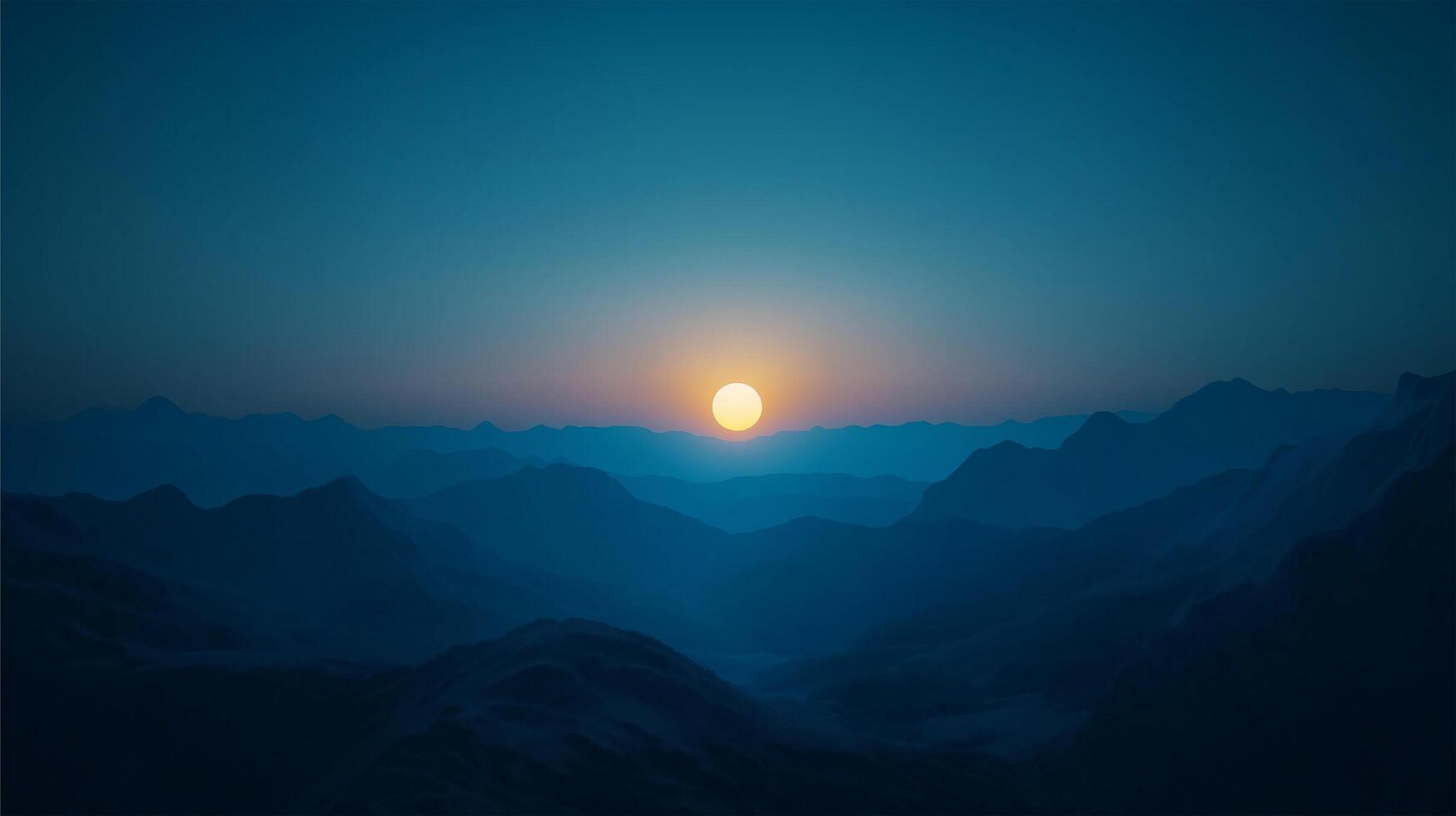 dark blue sunrise gradient HD Background, Luxury hd wallpaper Image, Trendy Background illustration photo