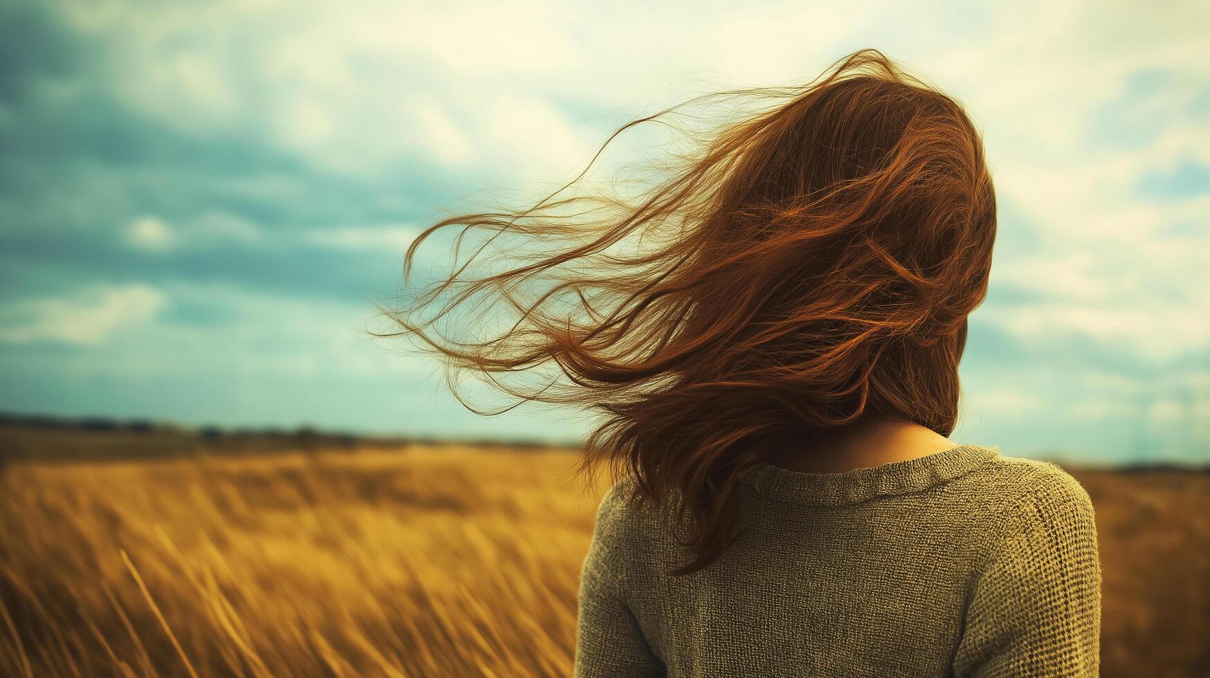 Young woman enjoying freedom and adventure HD Background, Luxury hd wallpaper Image, photo