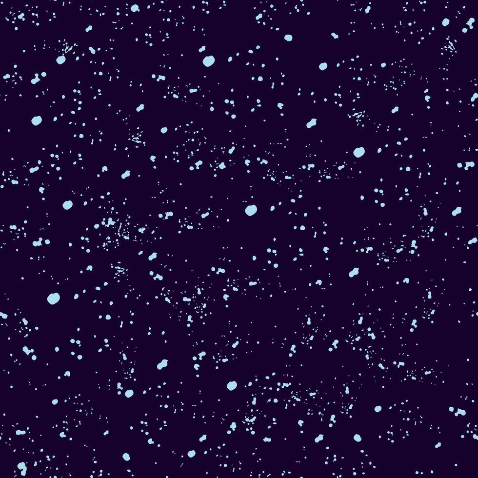 seamless pattern of small splashes and drops of water on a dark purple background vector