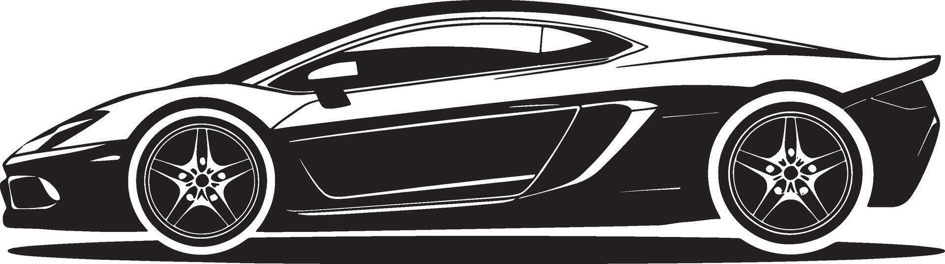 Car silhouette design vector