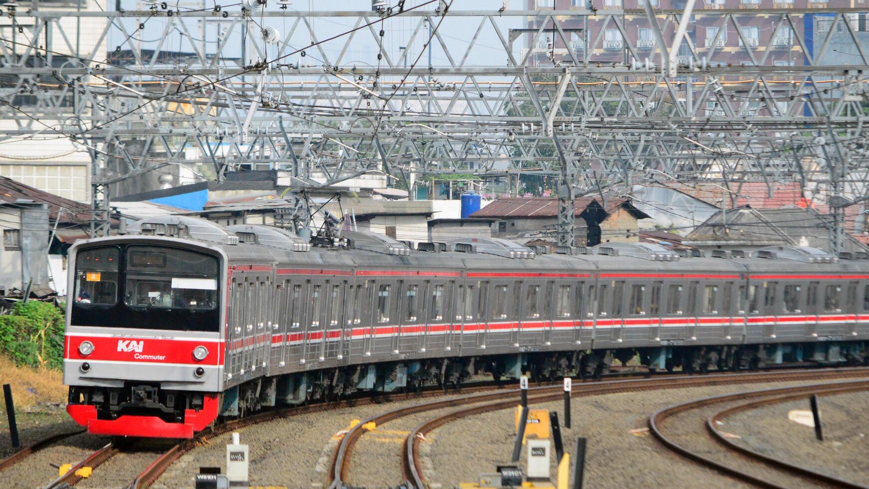 14. 04 March 2025, Indonesian railways or commonly known as KRL photo