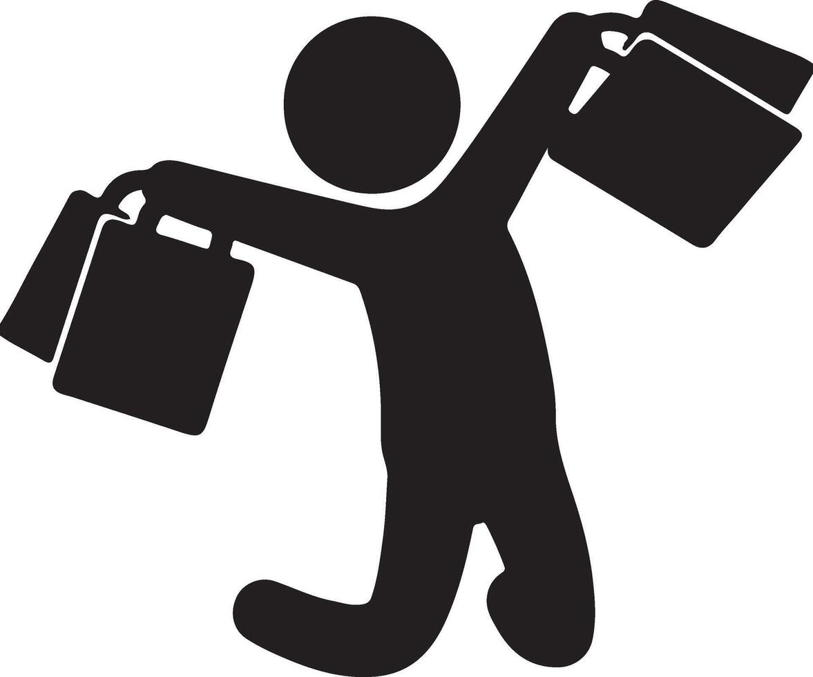 a shopping image silhouette illustration vector