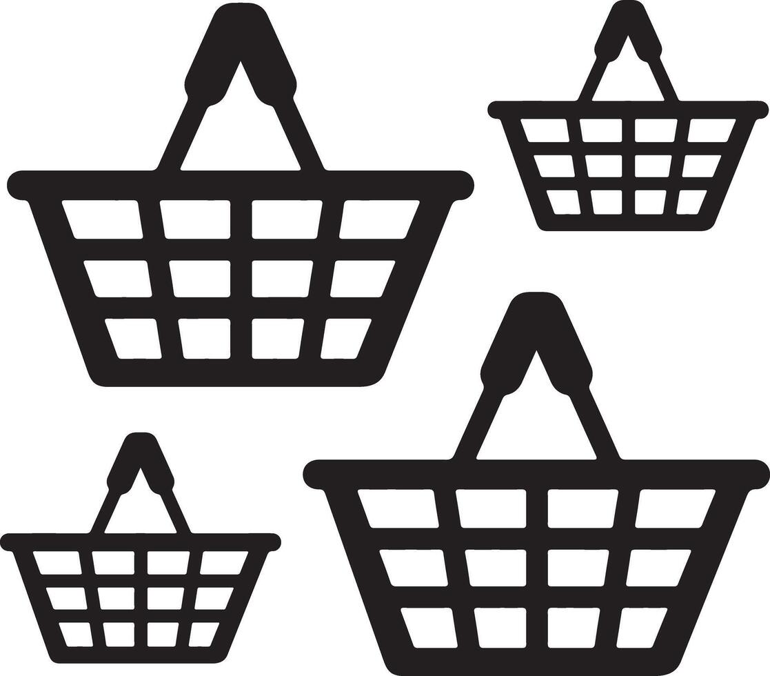 Shopping cart icon. Web store shopping cart icon. Internet shop buy logo symbol sign. illustration. vector
