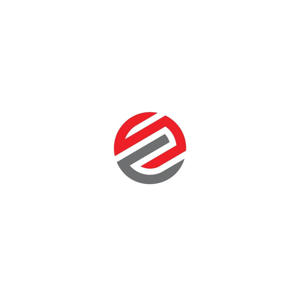 SU Letter monogram Initial Logo Design Illustration. SU elegant and Professional icon design vector
