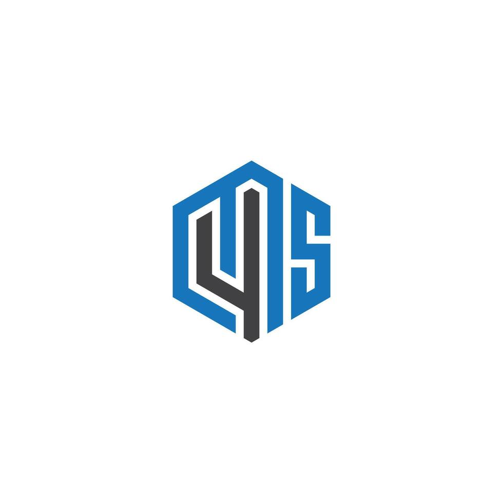 M4S Letter monogram Initial Logo Template Illustration. M4S elegant and Professional icon design vector