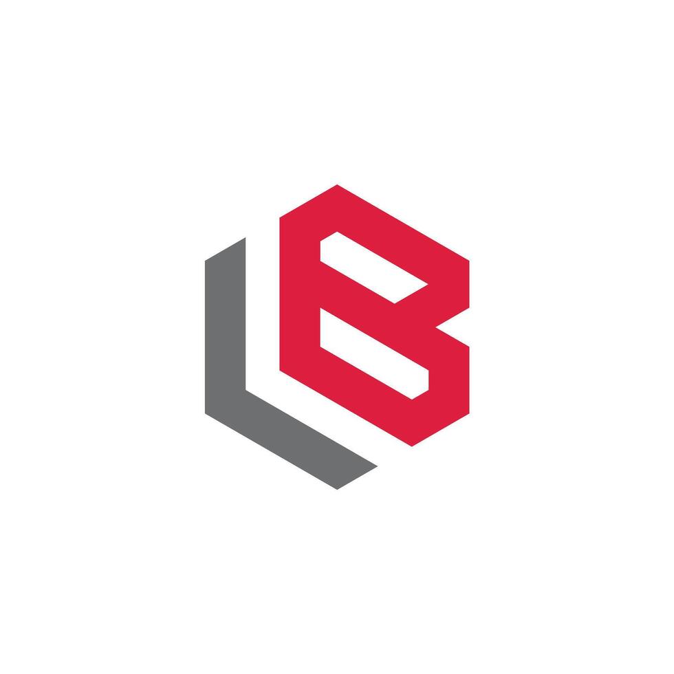 LB Letter monogram Initial Logo Design Illustration. LB elegant and Professional icon design vector