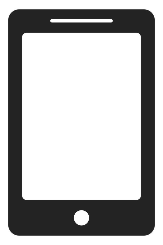 Smartphone icon in trendy style. vector