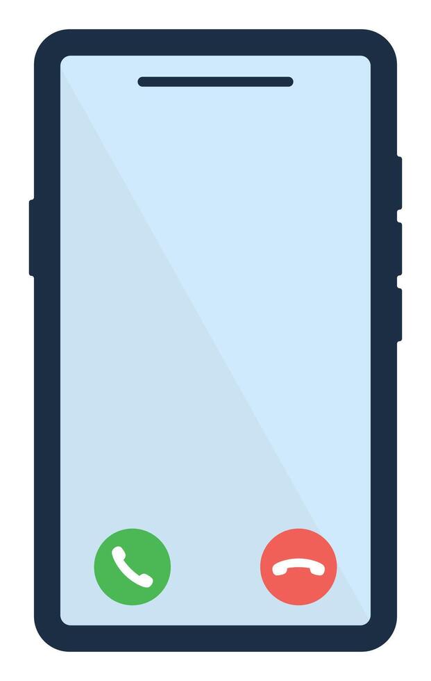 Handphone flat icon. vector