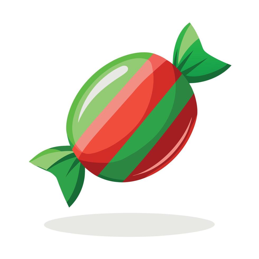 Cartoon Wrapped Candy Illustration Graphic vector