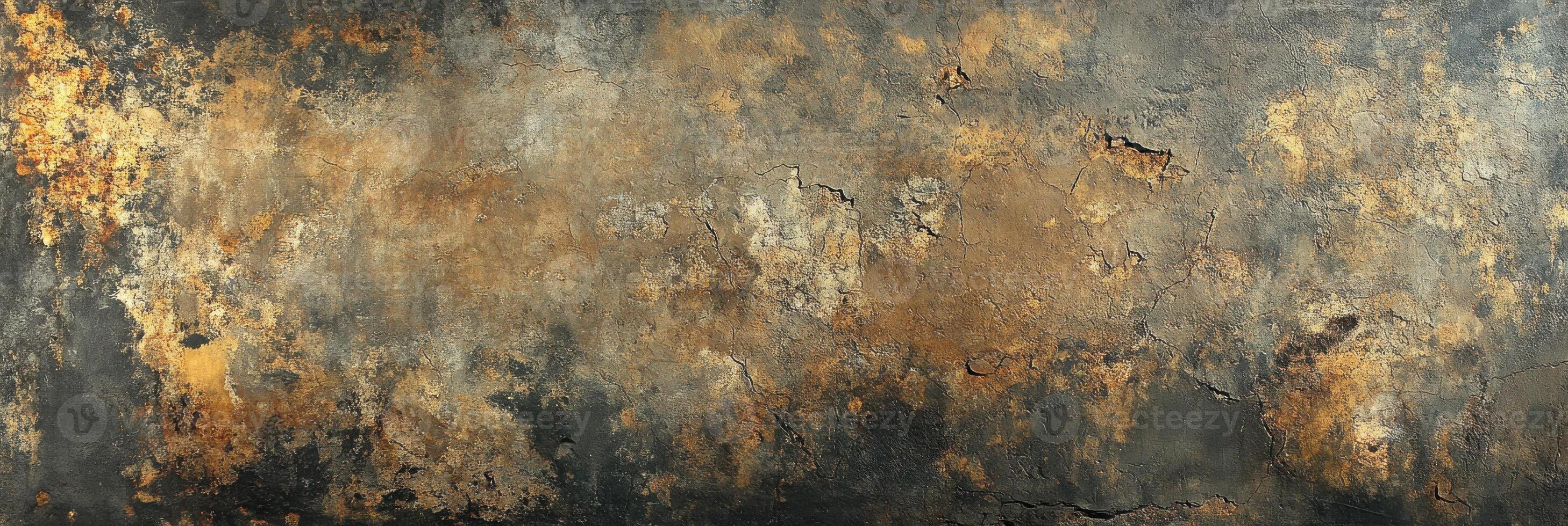 Textured rustic metal surface with rust and corrosion patterns photo