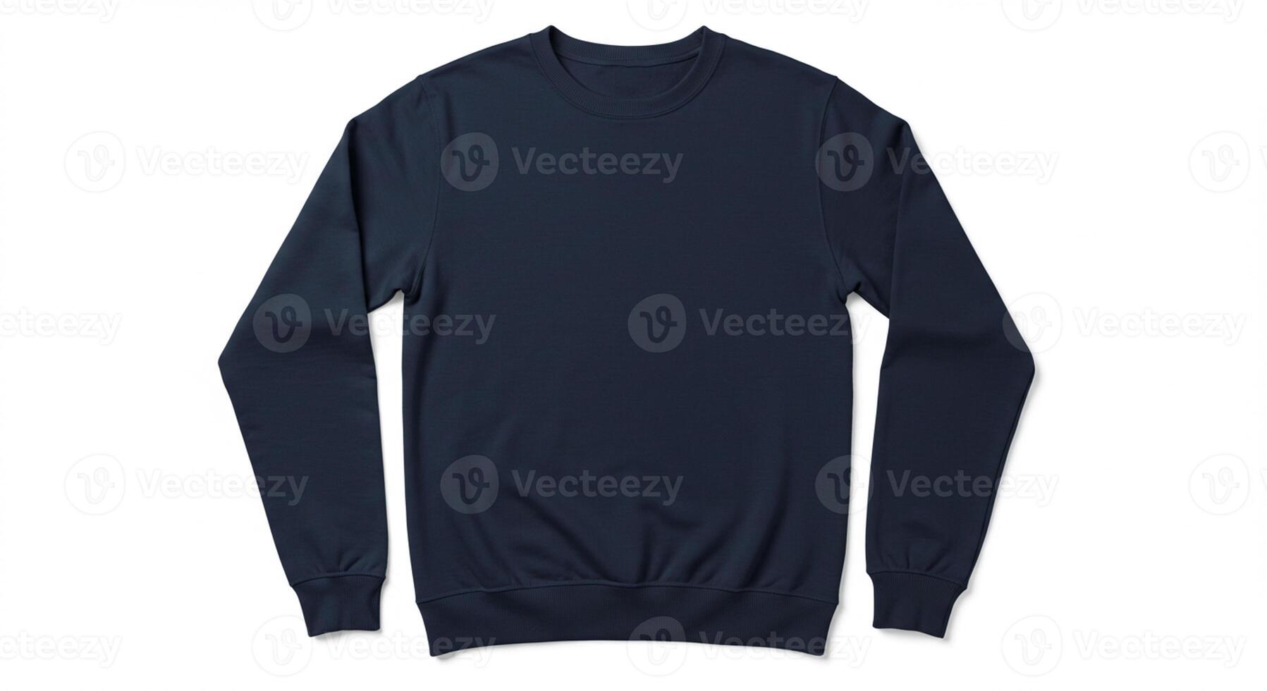 Realistic crewneck mockup for mockups and product previews photo
