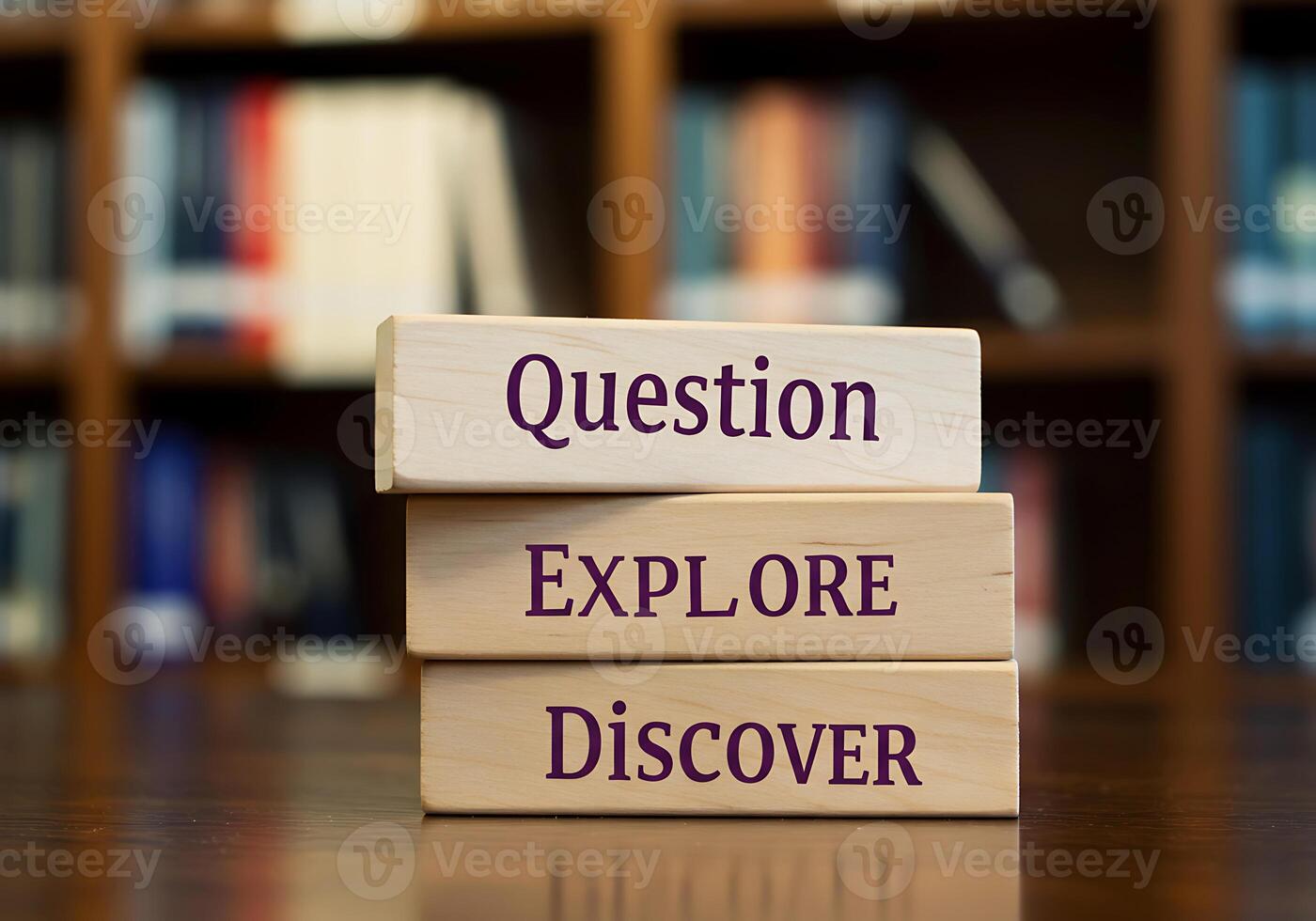 Question, explore, discover photo