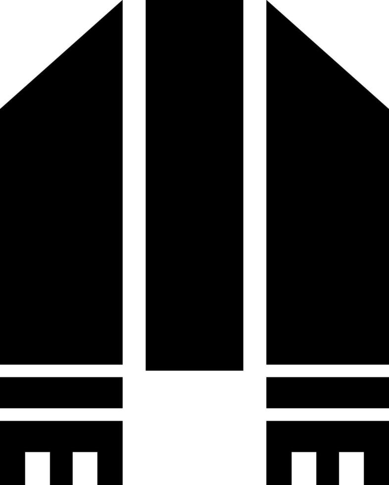 Rounded Filled Tallit Icon vector