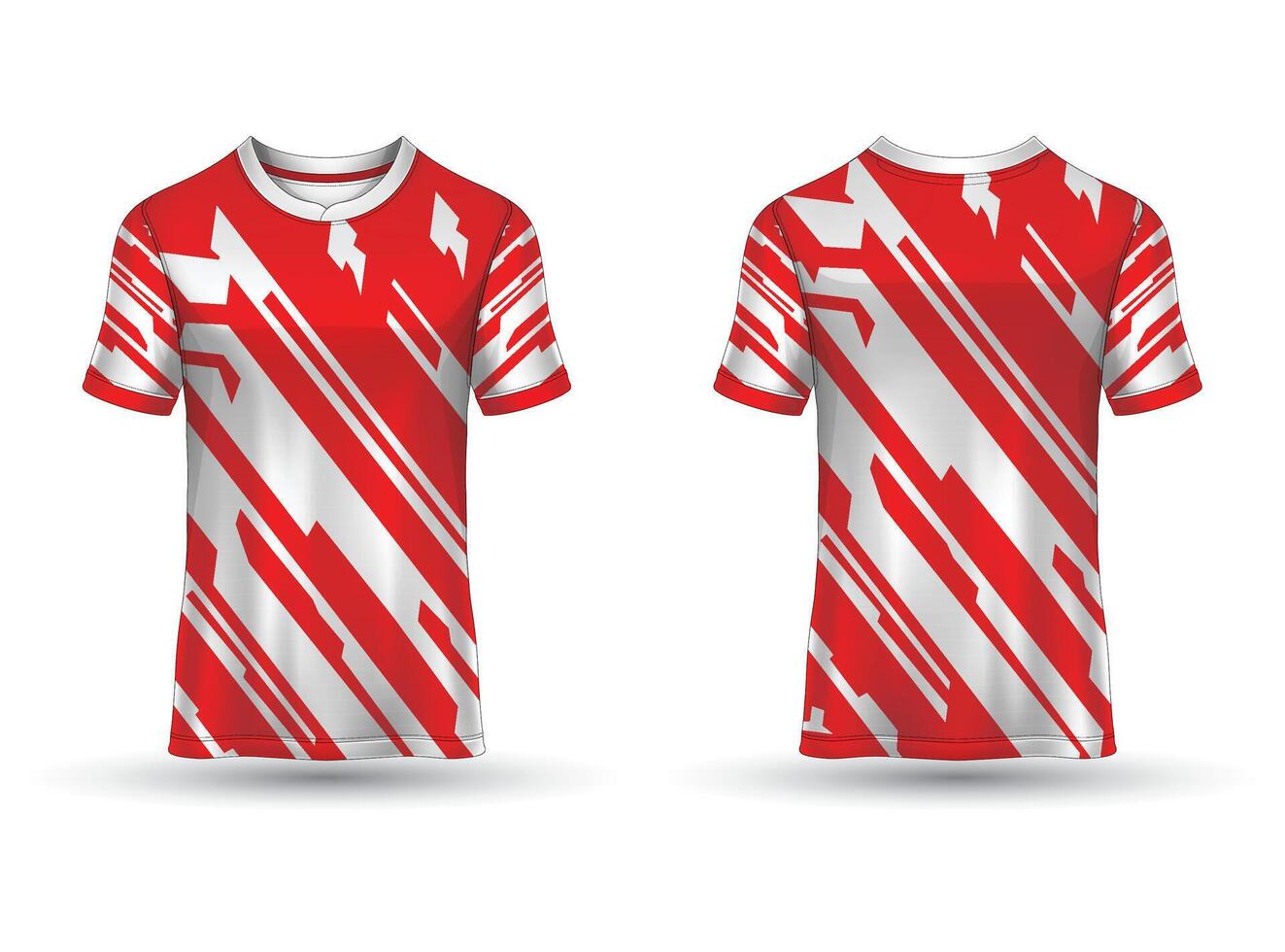 Jersey design mockup vector