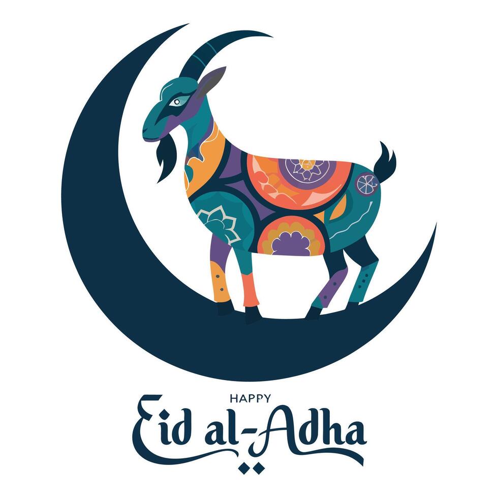 Eid al-hala islamic festival vector
