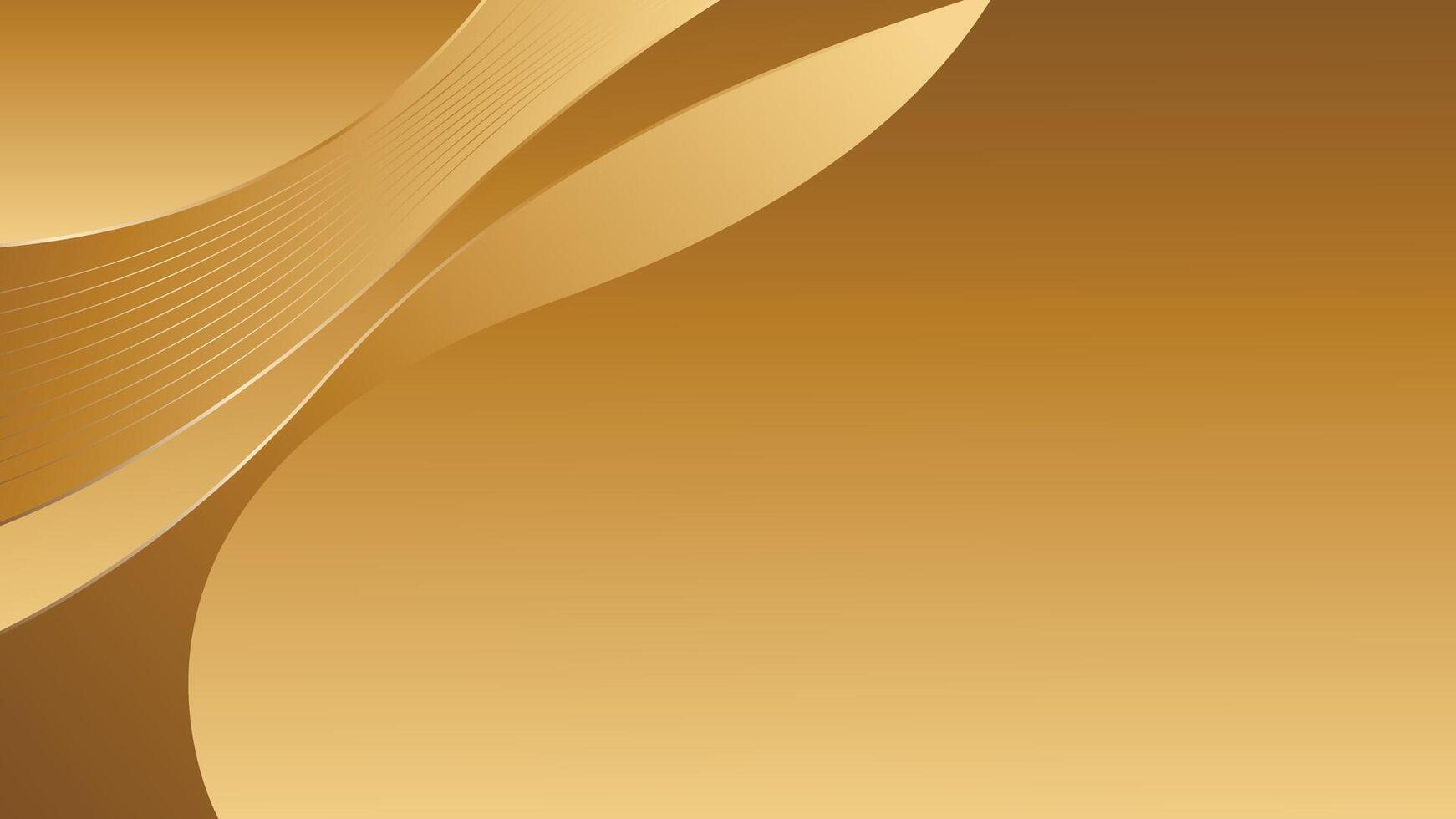 Elegant golden luxury abstract background. vector