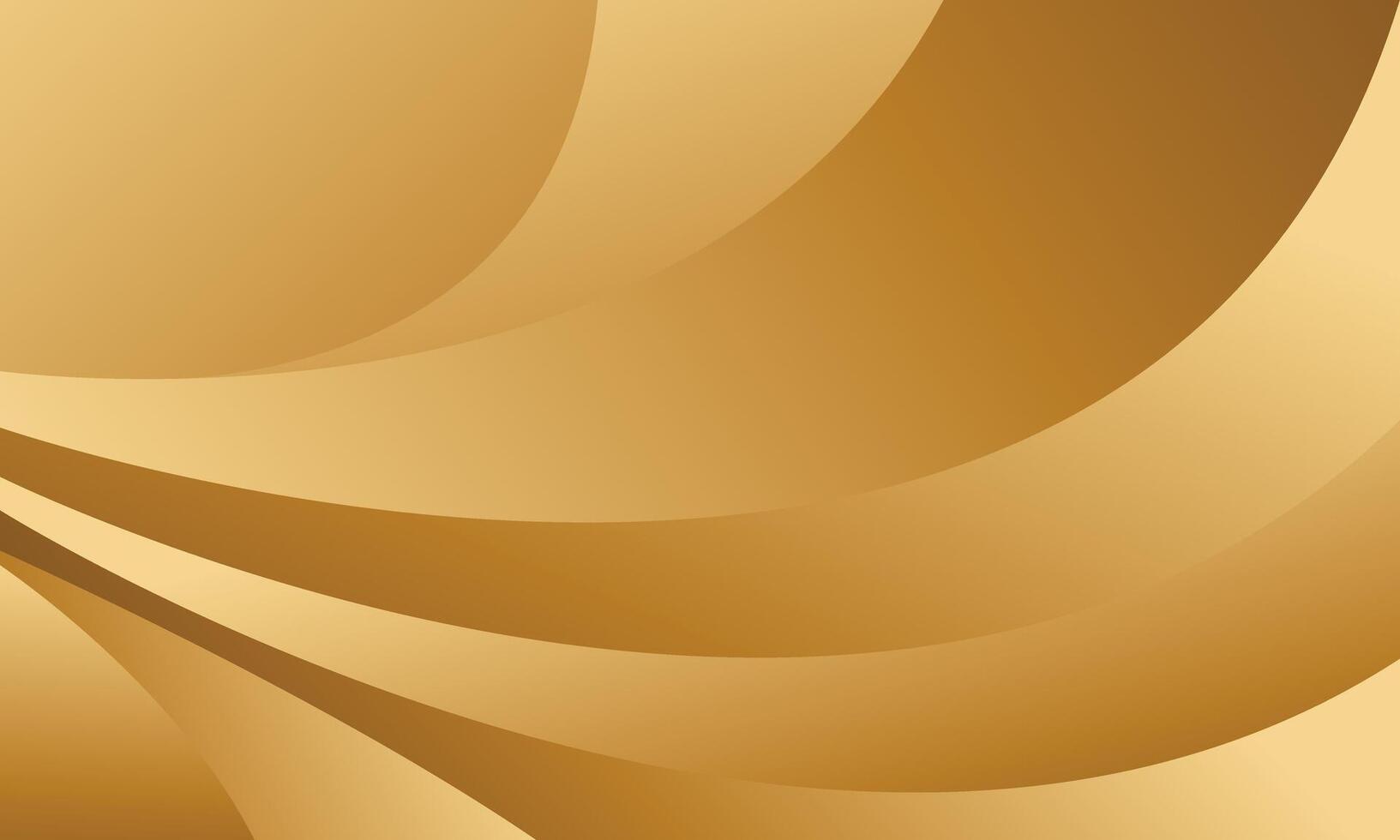 Elegant Gold wave Background with Abstract Smooth Curves in Luxury Style. Suitable for templates, banners, cards, covers, awards, sales, events, websites, pages and more vector
