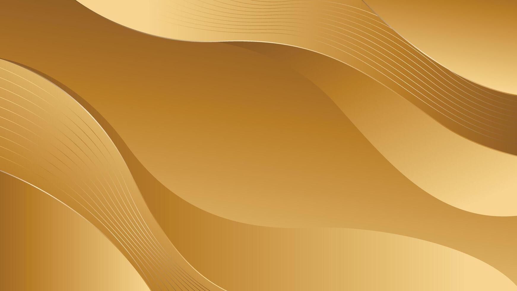 Abstract elegant golden luxury background. Premium wallpaper vector