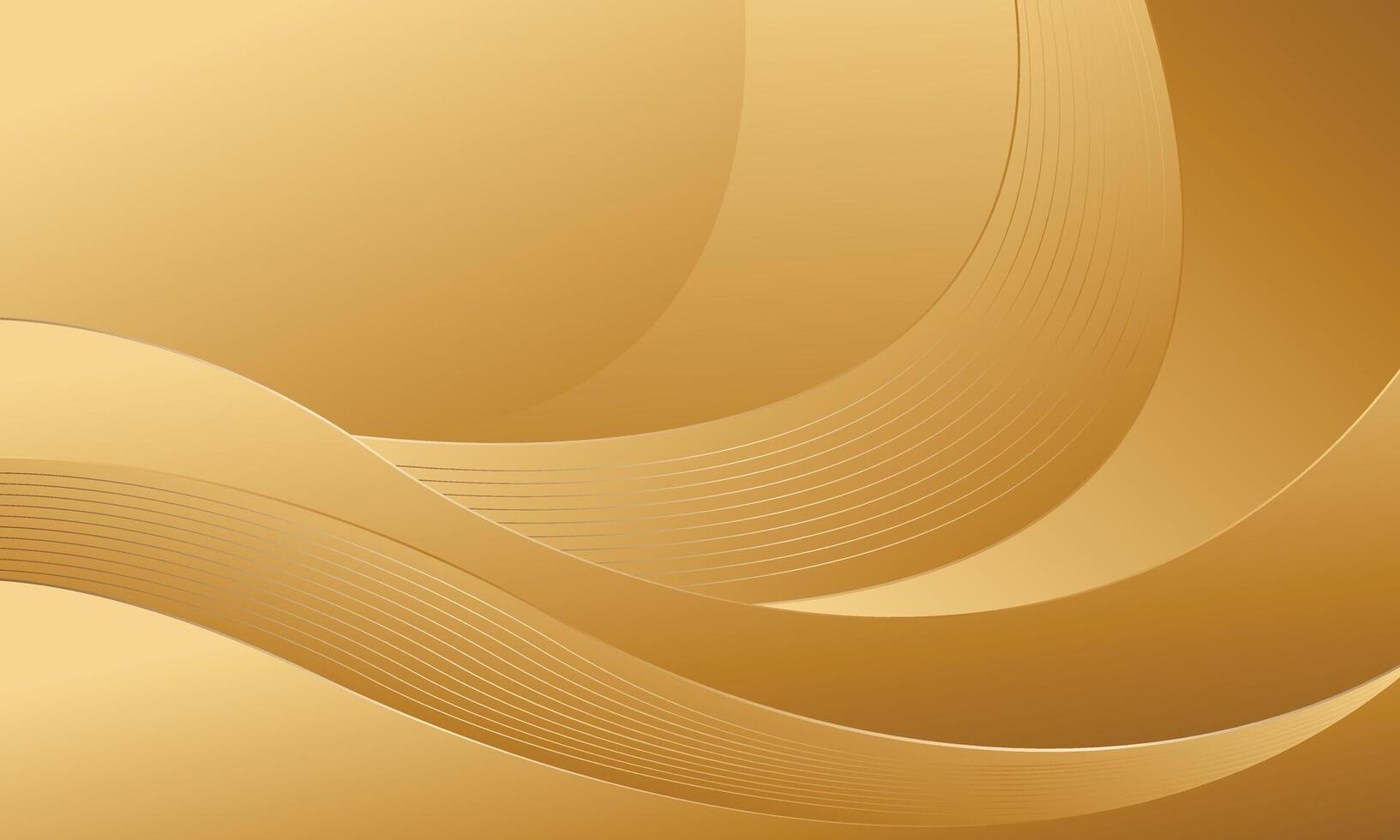 Abstract Golden Wave Pattern for Luxury Business Templates vector