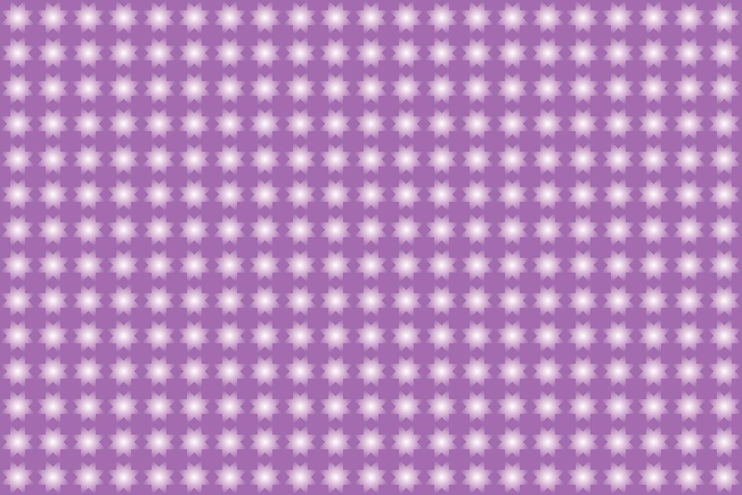 Abstract geometric purple background star and square shape elements with white glowing spotlight effect banner. vector