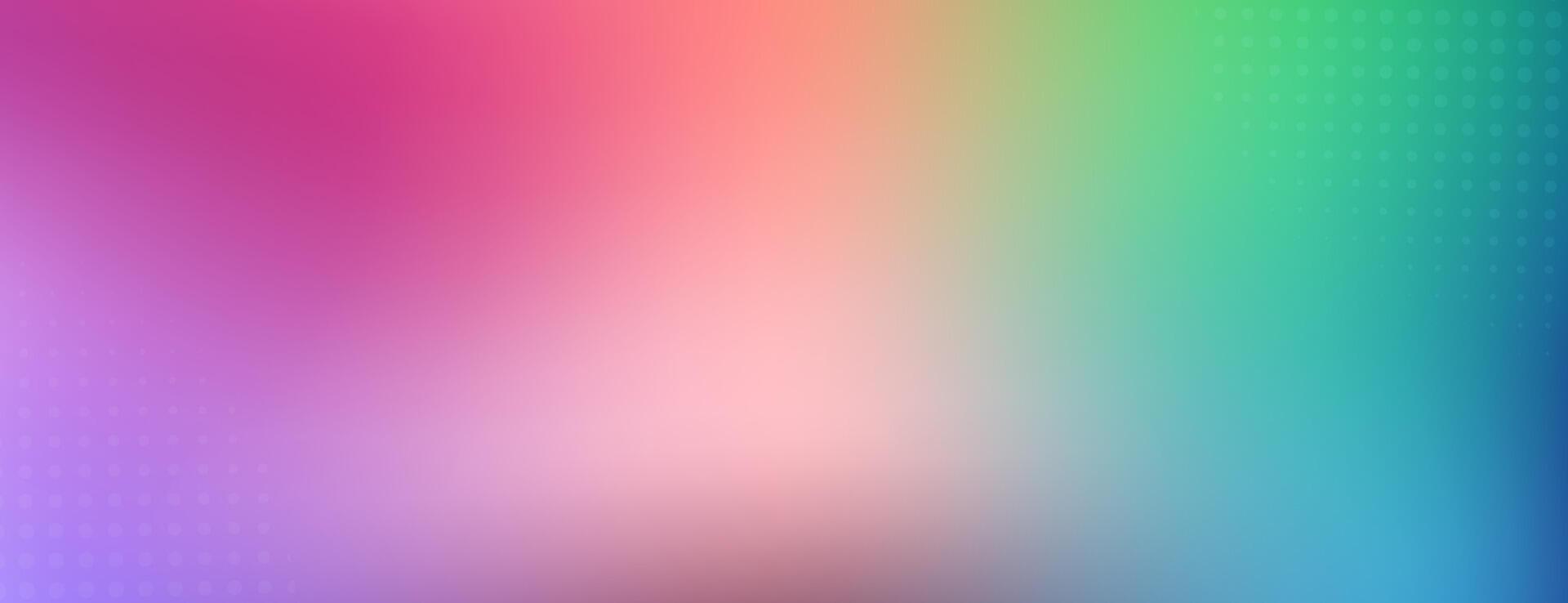 Abstract background with a soft rainbow texture vector