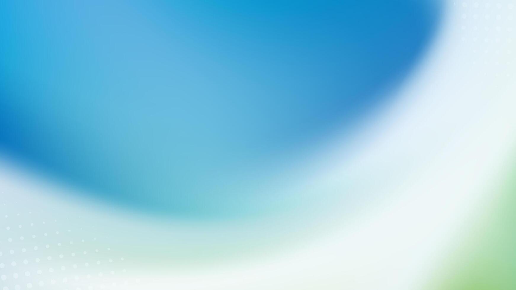 Abstract background with flowing aqua spring hues vector