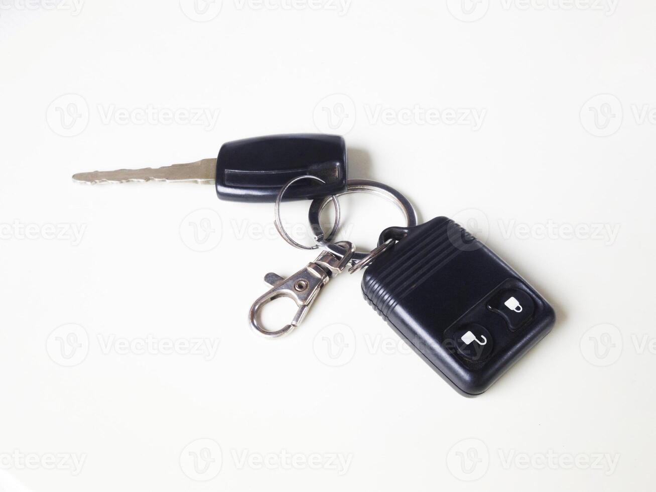 Car Key Remote isolated on white Background photo