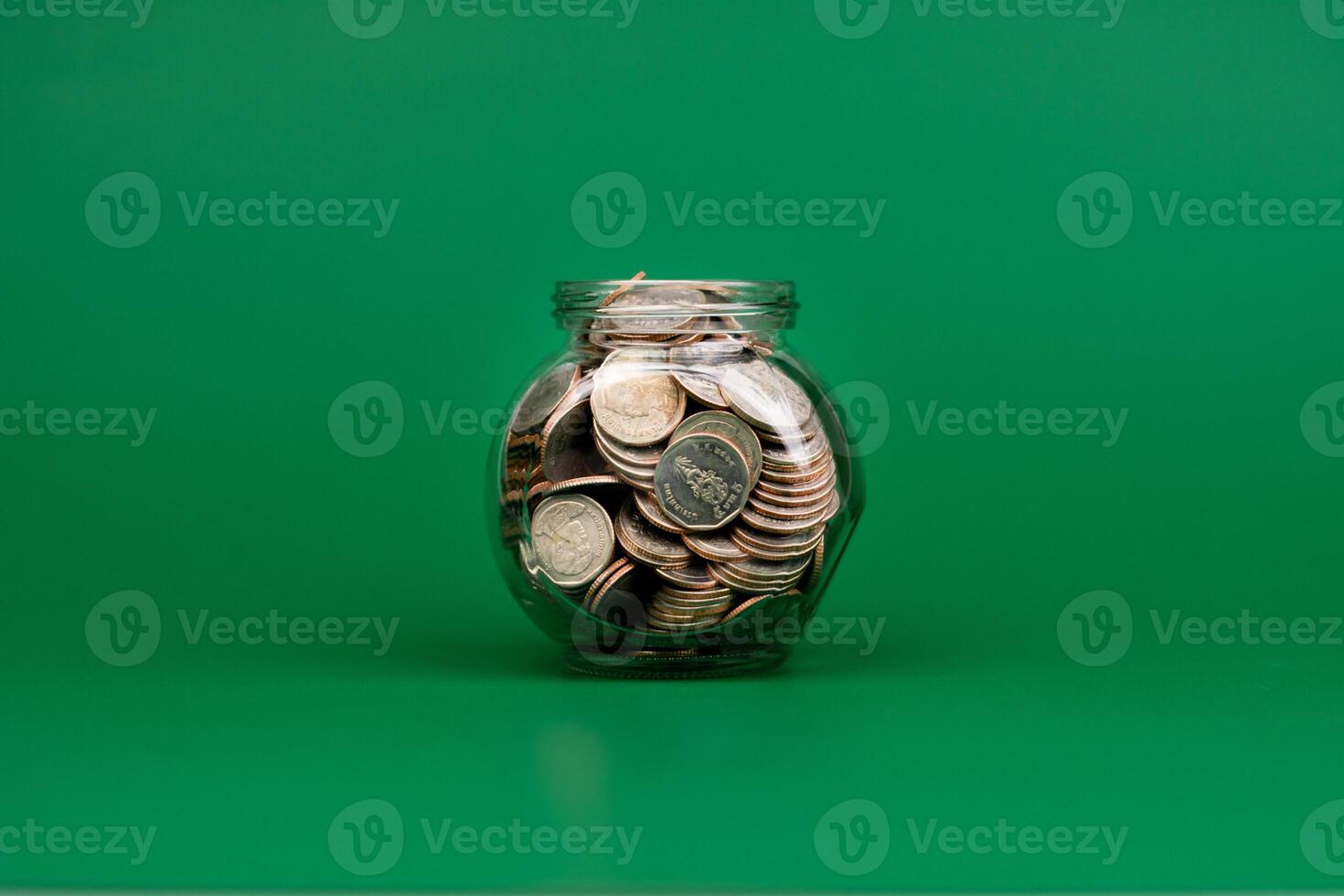 Finance and Investment Savings, financial planning and investment, retirement goals and financial security photo