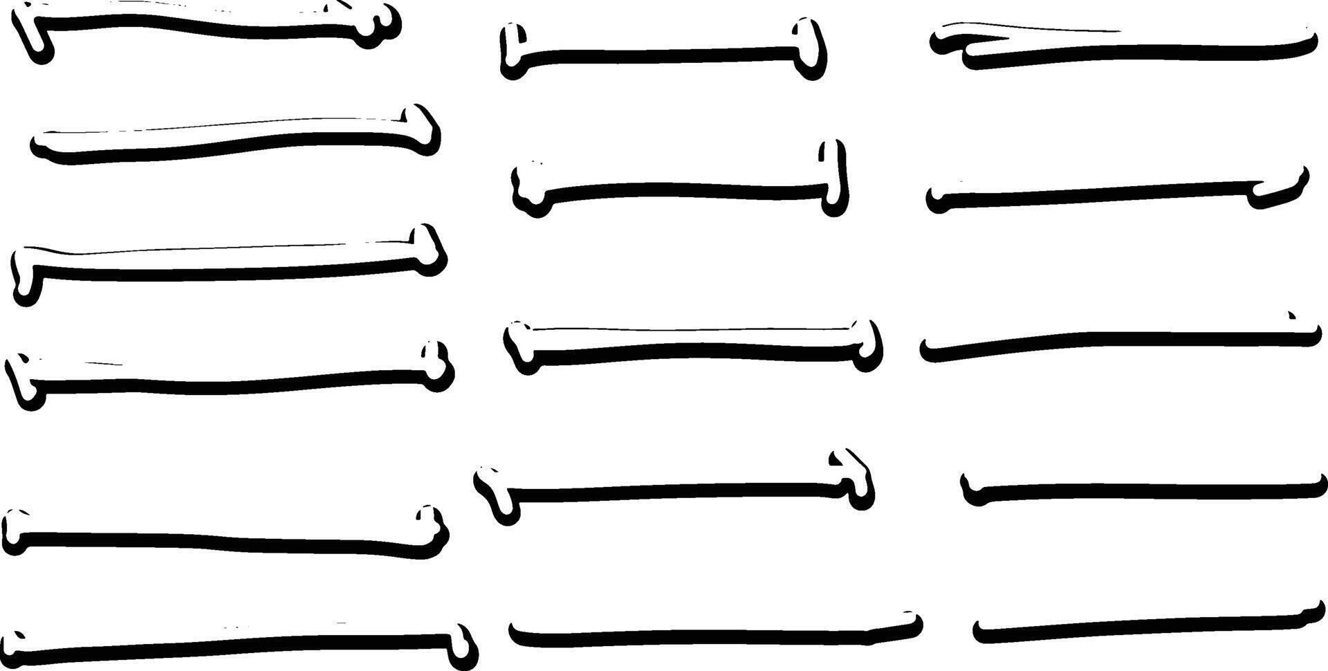 Collection of Dividers vector