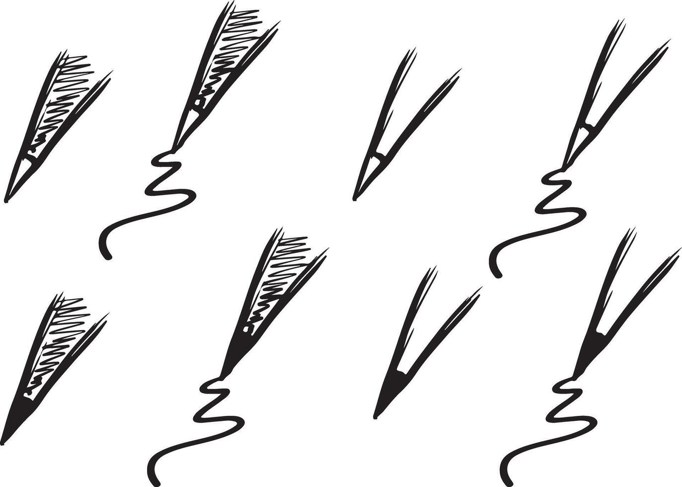 A Set of Pencils vector