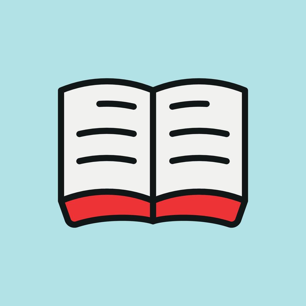 Book Day icon reflects a passion for reading, lifelong education, and personal growth perfect for awareness campaigns and academic programs vector