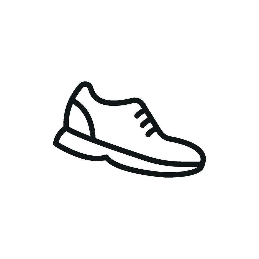 Running shoe icon conveys speed agility and healthy habits ideal for World Health Day materials and fitness branding vector