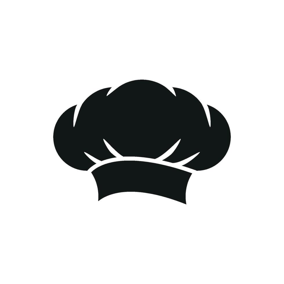 Chef hat icon portrays the symbol of professionalism in the kitchen, perfect for food service design, kitchen decor, and chef profiles vector