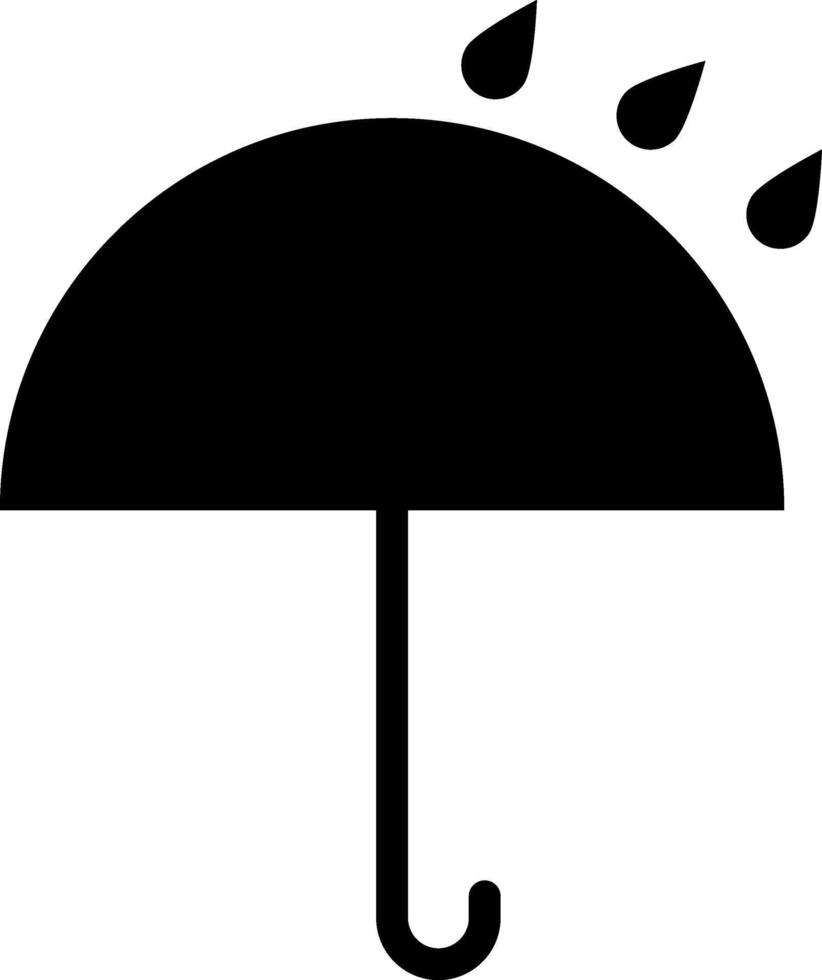 Umbrella icon. rain sign collection. weather symbol or logo. Umbel business concept vector
