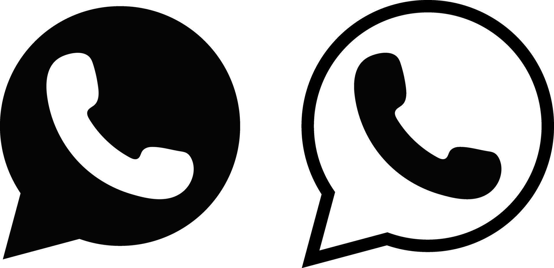 phone call icons. Telephone call signs. Contact us symbols. Answer and decline symbol modern vector