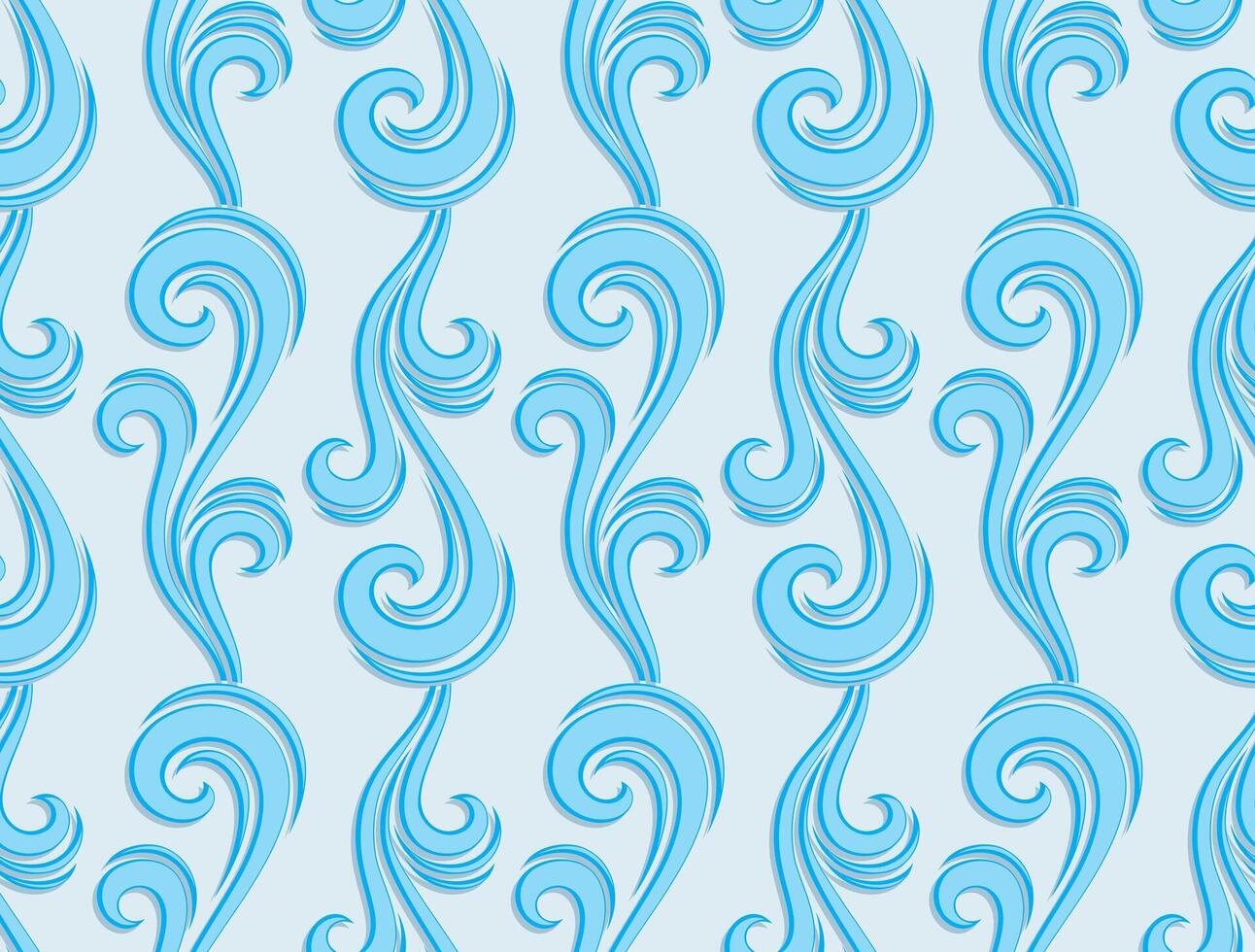 Seamless background with wave. vector