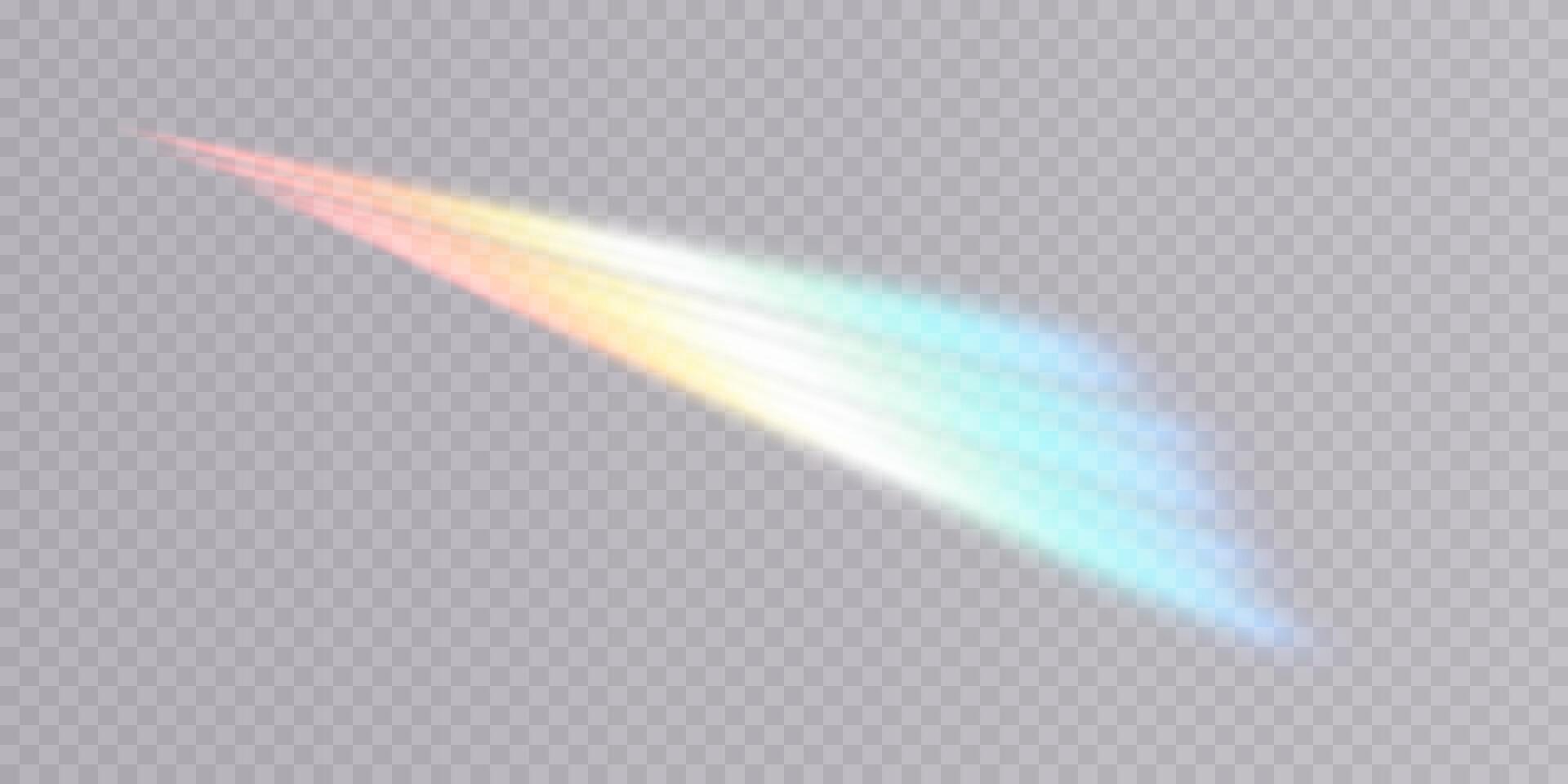 Enjoy a vibrant light trail effect, ideal for creative design projects and unique artistic artworks vector