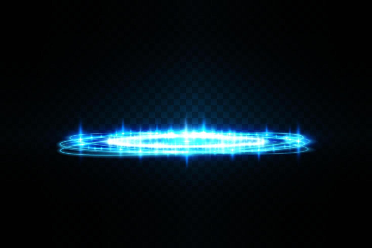 Explore a stunning and futuristic blue light effect featuring vibrant glowing particles throughout the design vector