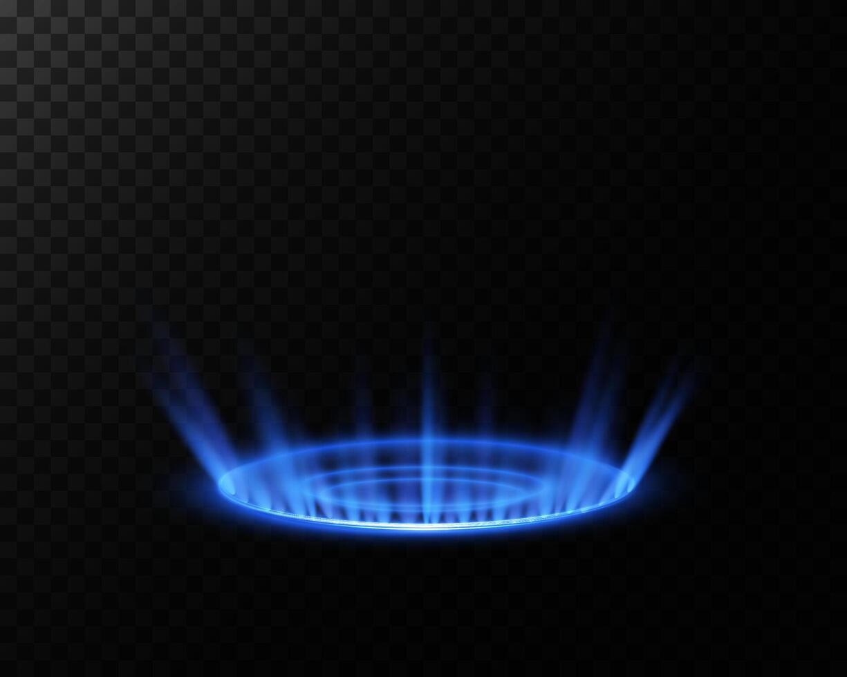 Futuristic Blue Energy Portal Visual Effect with an ethereal design that captures the essence of energy and motion vector
