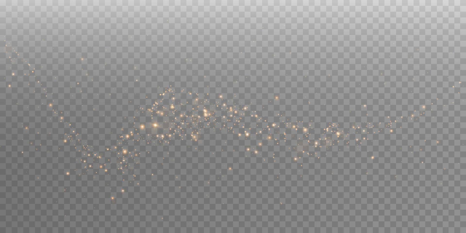Golden Sparkle Effect to Enhance Your Creative Designs and Stunning Presentations with Unique Visual Appeal vector